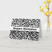 Zwart-witafdrukken Kaart (Gele Bloem)