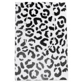 Zwart-witafdrukken          medium cadeauzakje (Voorkant)