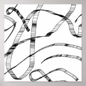 Zwart-witafdrukken Poster (Voorkant)