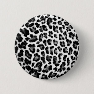 Zwart-witafdrukken Ronde Button 5,7 Cm