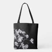 Zwart-witafdrukken Tote Bag (Achterkant)