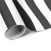 Zwart-witafdrukken van Zebra Cadeaupapier (Rol Hoek)