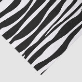 Zwart-witafdrukken van Zebra Tissuepapier (Detail)