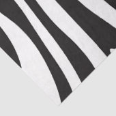 Zwart-witafdrukken van Zebra Tissuepapier (Detail)