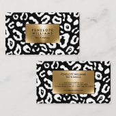 Zwart-witafdrukken Visitekaartje (Voorkant / Achterkant)