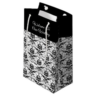 Zwart-witafdrukken - Weddenschap Gift Bag Klein Cadeauzakje