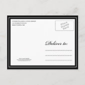 ZWART-WITAFFAIRE | SLA DE DATUM VAN AANKONDIGING O (Achterkant)