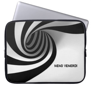 Zwart-witArt Vol 2 Laptop Sleeve