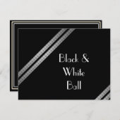 Zwart-witbal Kaart (Voorkant / Achterkant)