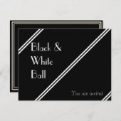 Zwart-witbal Kaart (Voorkant / Achterkant)