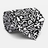 Zwart-witbalans Stropdas (Opgerold)