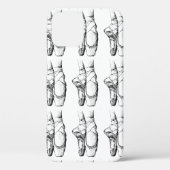 Zwart-witballetslipje Case-Mate iPhone Case (Achterkant)