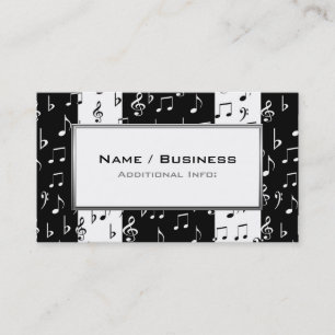 Zwart-witband stripes Visitekaartje 2