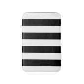 Zwart-witband tapmat badmat (Voorkant Verticaal)