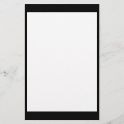 Zwart-witbankierwerk Briefpapier (Voorkant)