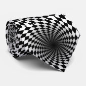 Zwart-witbeentje Stropdas (Opgerold)