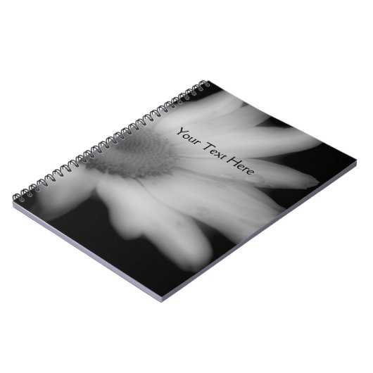 Zwart-witbladerend Notitieboek (Linkerzijde)