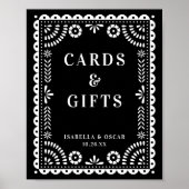 Zwart-witboek Picado Weddenschappen Poster (Voorkant)