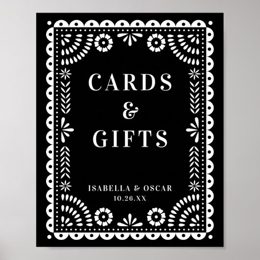 Zwart-witboek Picado Weddenschappen Poster (Voorkant)