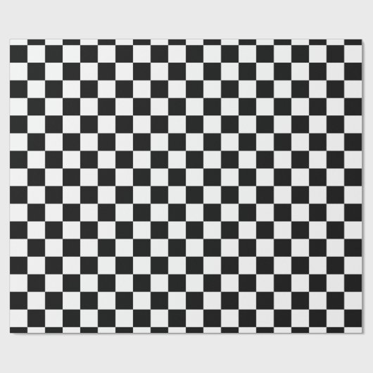 Zwart-witbord Cadeaupapier (Vlak)