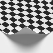 Zwart-witbord Cadeaupapier (Hoek)