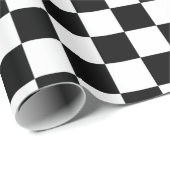 Zwart-witbord Cadeaupapier (Rol Hoek)