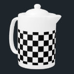 Zwart-witbord Theepot<br><div class="desc">Dit ontwerp is beschikbaar op meer producten! Klik op de link Beschikbaar op deze productpagina om ze allemaal weer te geven!

Controleer alle opties om uw selectie aan te passen!

Bedankt om te zoeken!</div>