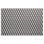 Zwart witboxer-katoenstof stof (Fat Quarter)