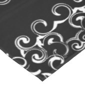 Zwart-witbruin gothisch huwelijk tafelkleed (Gekanteld)