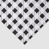 Zwart-witbuffels Tissuepapier (Detail)