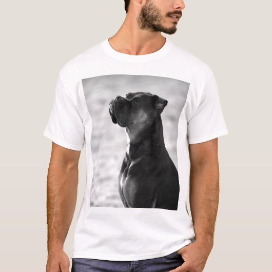 Zwart-witbus T-shirt (Voorkant)