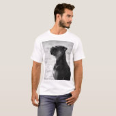 Zwart-witbus T-shirt (Voorkant volledig)