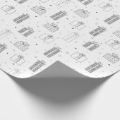 Zwart-witcadeautjes - papier voor het kleuren (Hoek)