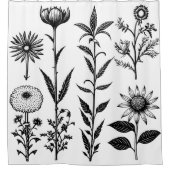 Zwart-witchemicaliën Douchegordijn (Voorkant)