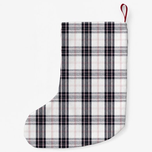 Zwart-witcheque/tritartan Polair beer Kleine Kerstsok (Achterkant)