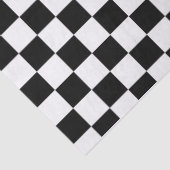 Zwart-witchequepapier  tissuepapier (Detail)