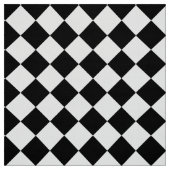 Zwart-witcheques Stof (Swatch)