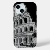 Zwart-witcolosseum Case-Mate iPhone Case (Achterkant)