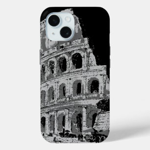 Zwart-witcolosseum iPhone 15 Case