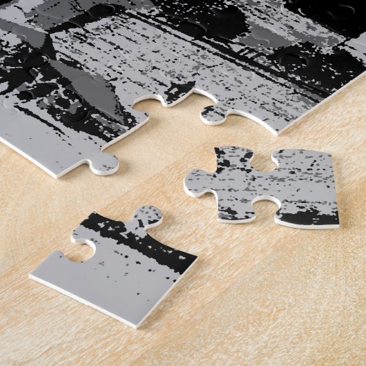 Zwart-witcolosseum Legpuzzel (Zijkant)