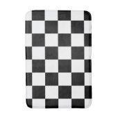 Zwart-witcontrole Badmat (Voorkant Verticaal)