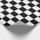 Zwart-witcontrole Cadeaupapier (Hoek)