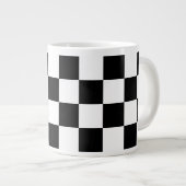 Zwart-witcontrole Grote Koffiekop (Voorkant rechts)