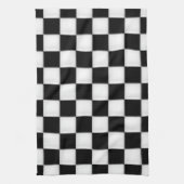 Zwart-witcontrolepatronen Theedoek (Verticaal)