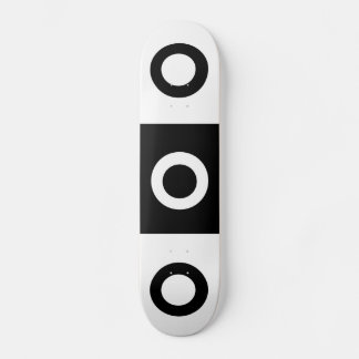 Zwart-witcontrolepatroon Persoonlijk Skateboard