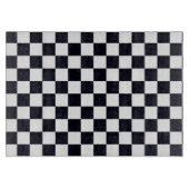 Zwart-witcontrolepatroon Snijplank (Voorkant)