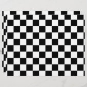 Zwart-witcontroles dubbelzijdig papier (Voorkant / Achterkant)