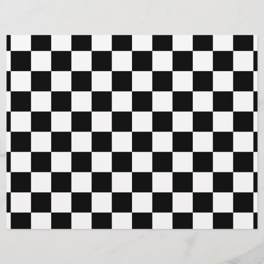 Zwart-witcontroles dubbelzijdig papier (Achterkant)