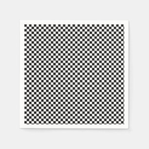 Zwart-witcontroles Servet