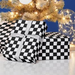 Zwart-witcontrollerpatroon Cadeaupapier
